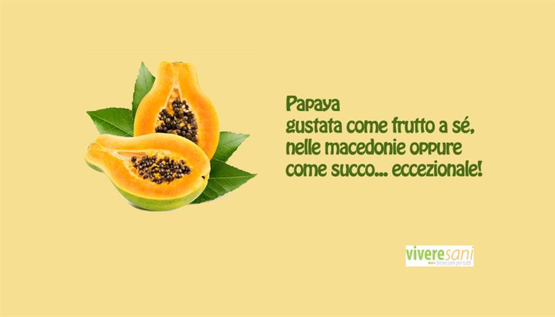 Papaya, un delizioso frutto tropicale